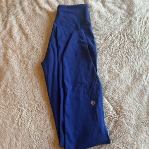 Lululemon Blue High-Waisted Leggings